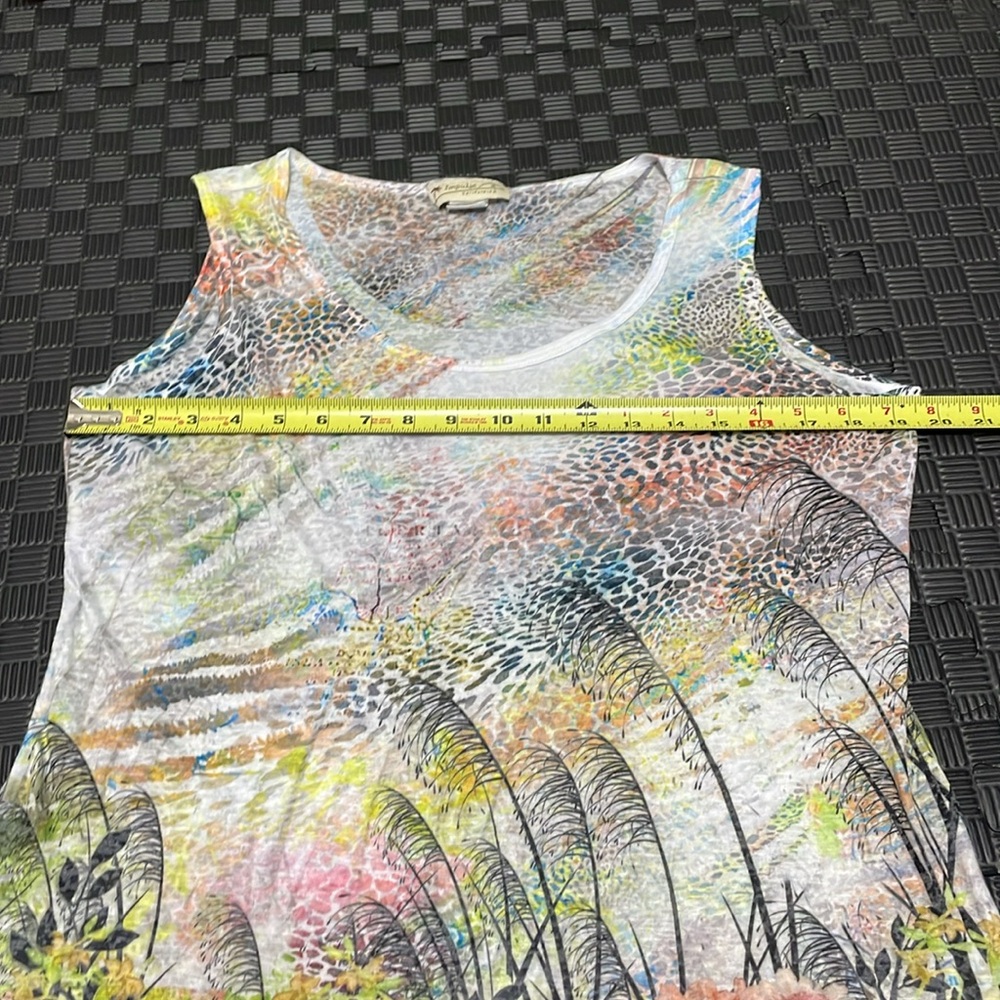 Impulse California size medium tropical sleeveless shirt - Picture 2 of 7